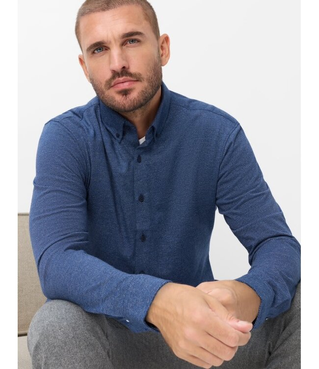Modern Fit Steel Blue Daniel Shirt