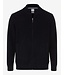 Navy John Full Zip Sweater