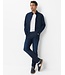 Slim Fit Dark Blue Used Cross Hatch Jeans