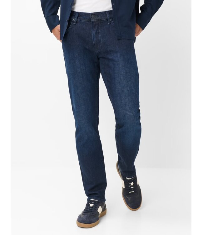 Slim Fit Dark Blue Used Cross Hatch Jeans