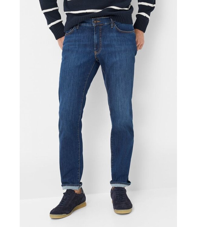 Slim Fit Dark Used Hi-Flextreme Jeans