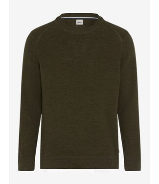 BRAX Deep Jungle Green Roy Sweater