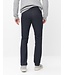 Modern Fit Navy Woo Look Pants