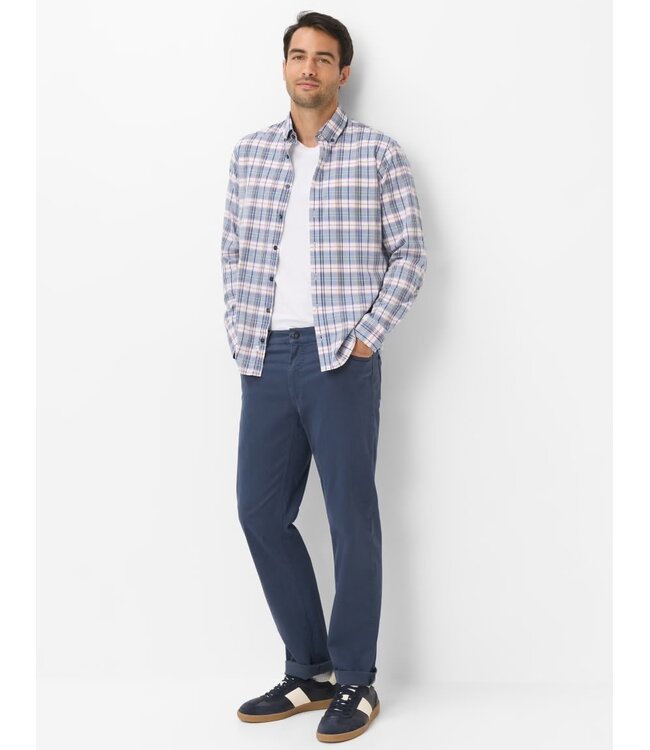 Classic Fit Navy Marathon 5 Pocket Pants