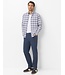 Classic Fit Navy Marathon 5 Pocket Pants