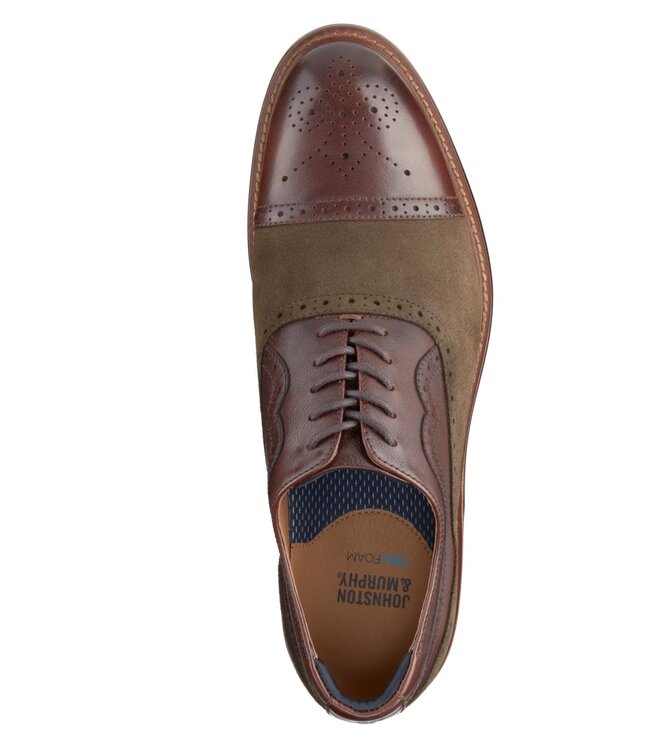 Mahogany Brown Toe Cap Conard Shoes