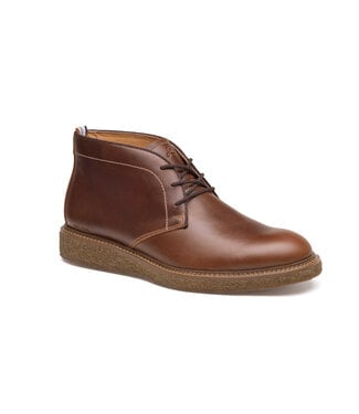 JOHNSTON & MURPHY Mahogany Clint Chukka Boots