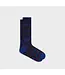 Navy Red Striped Socks