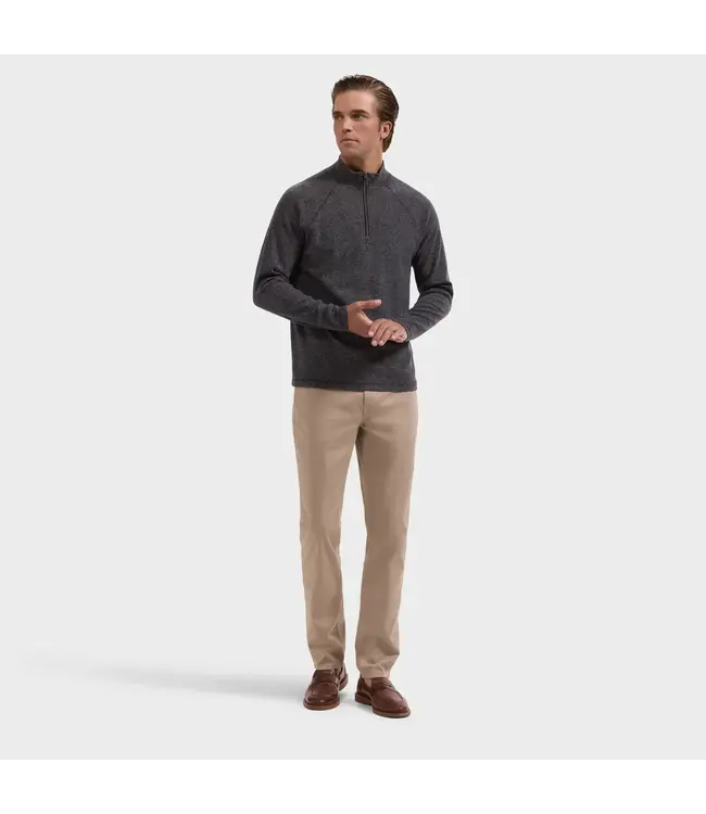 Navy Herringbone 1/4 Zip