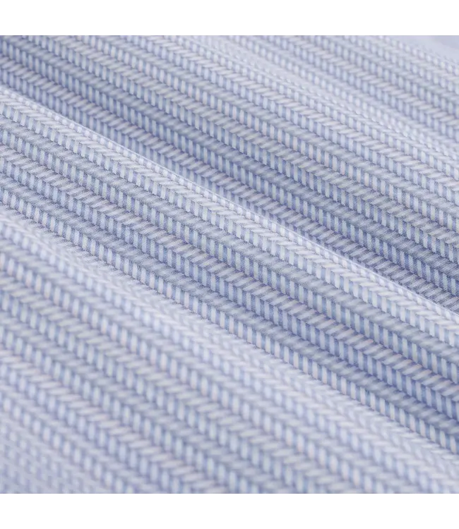 Modern Fit Air Blue Herringbone Shirt
