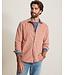 Classic Fit Faded Rose Coastline Cord Shirt