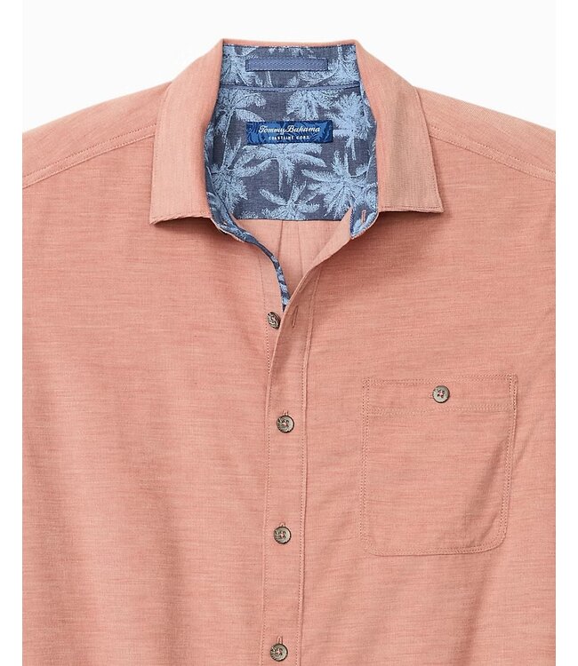 Classic Fit Faded Rose Coastline Cord Shirt