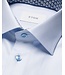 Modern Fit Blue Textured Twill Shirt