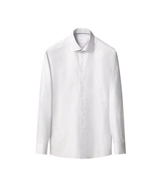 ETON Modern Fit Tan Check Twill Shirt