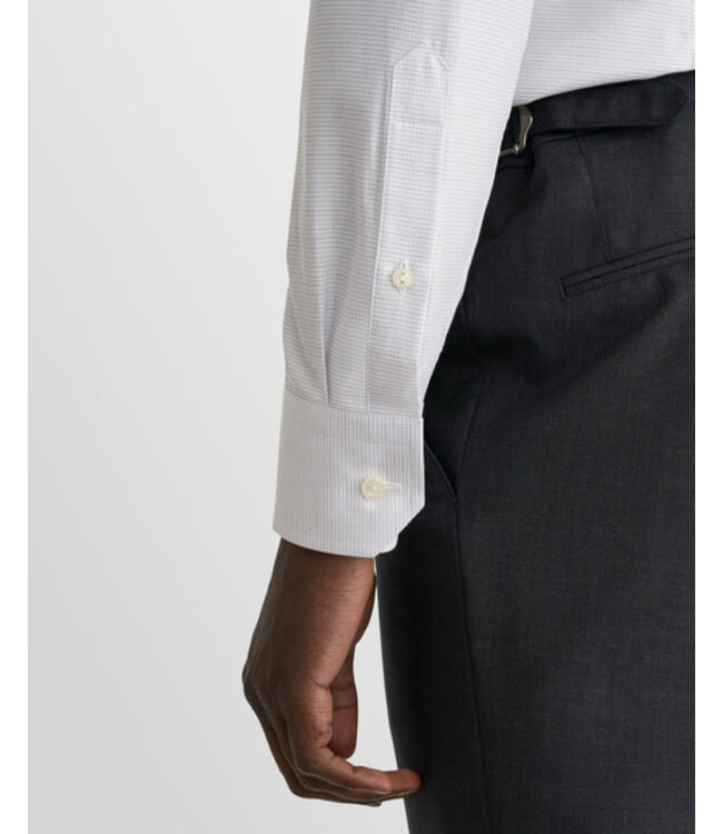 Modern Fit Tan Check Twill Shirt