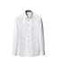 Slim Fit White Paisley Effect Twill Shirt