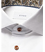 Slim Fit White Paisley Effect Twill Shirt