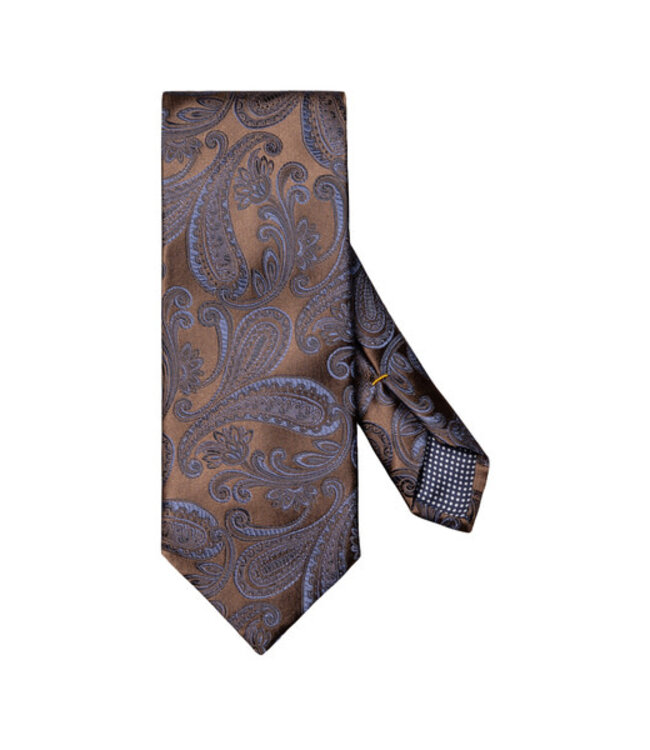 Brown Mauve Paisley Tie
