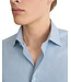 Slim Fit Teal Semi Solid Twill Shirt