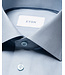 Slim Fit Teal Semi Solid Twill Shirt