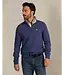Ink Blue Melange 1/4 Zip