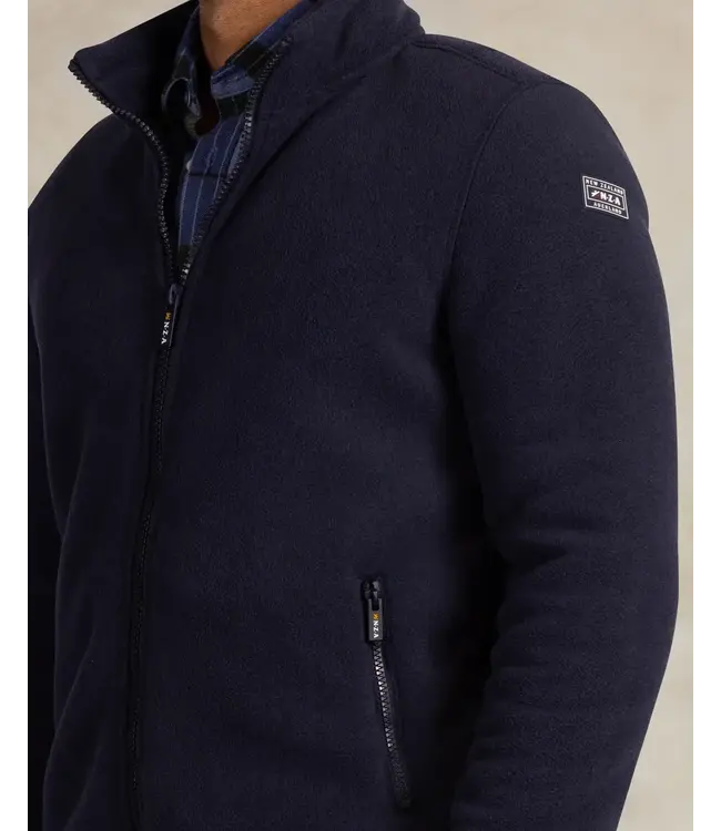 Navy Full Zip Fleece