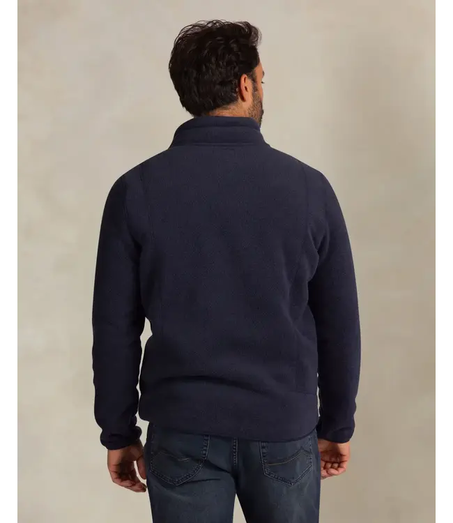 Navy Full Zip Fleece