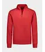NEW ZEALAND Deep Red Melange 1/4 Zip