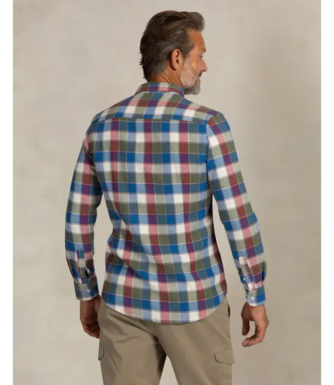 Modern Fit Multi Colour Block Shirt