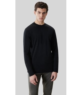 ROBERT BARAKETT Black Georgia LS T-Shirt