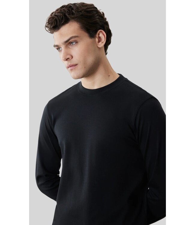 Black Georgia LS T-Shirt