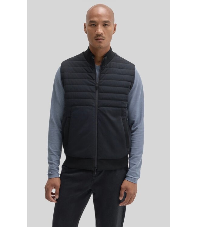 Black Fremantle Quilted Vest
