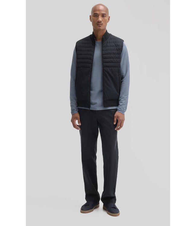 Black Fremantle Quilted Vest