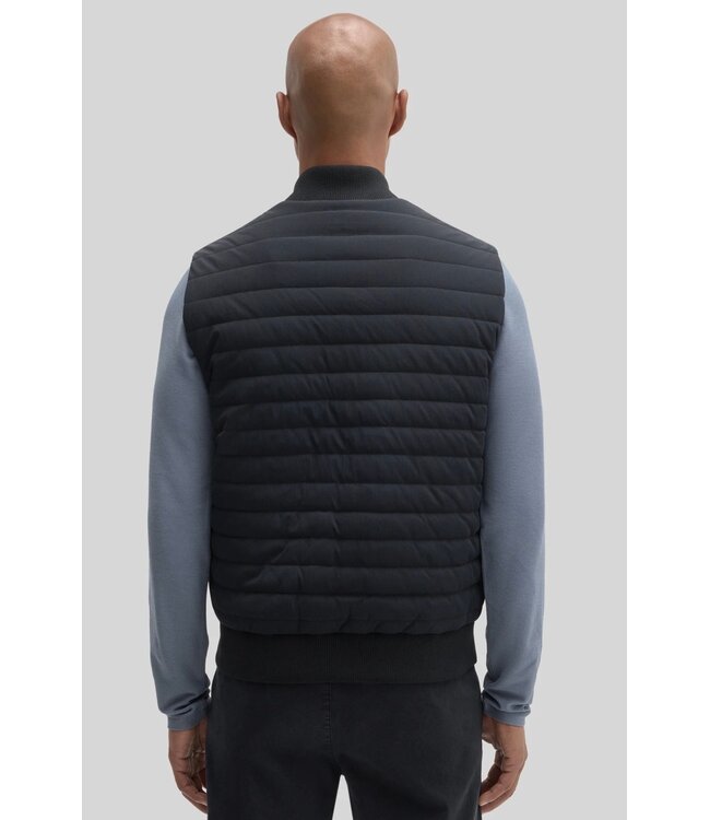 Black Fremantle Quilted Vest