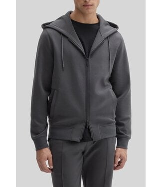 ROBERT BARAKETT Graphite Ciro Full Zip Hoodie