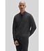 Black Idris Full Zip Sweater