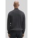 Black Idris Full Zip Sweater