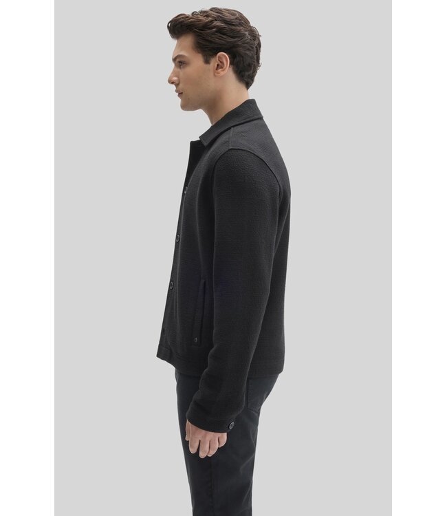 Black Dumas Shirt Jacket