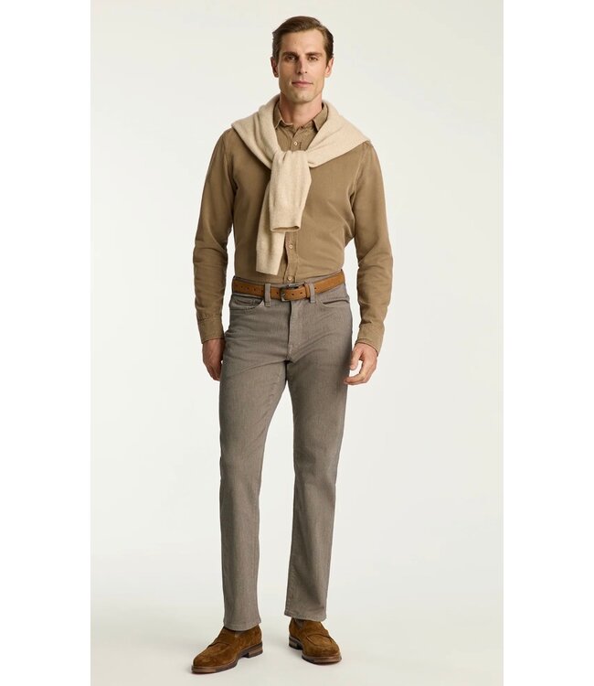 Classic Fit Almond Diagonal 5 Pocket Pants