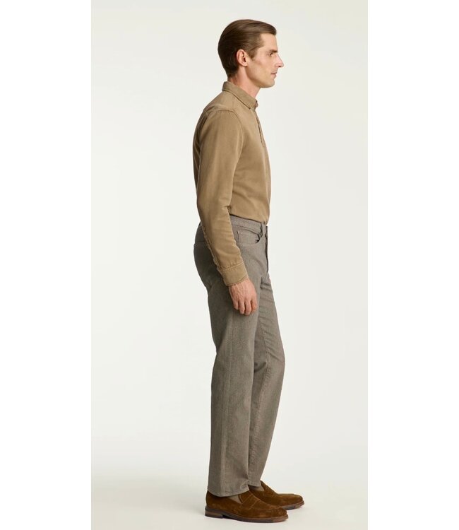 Classic Fit Almond Diagonal 5 Pocket Pants