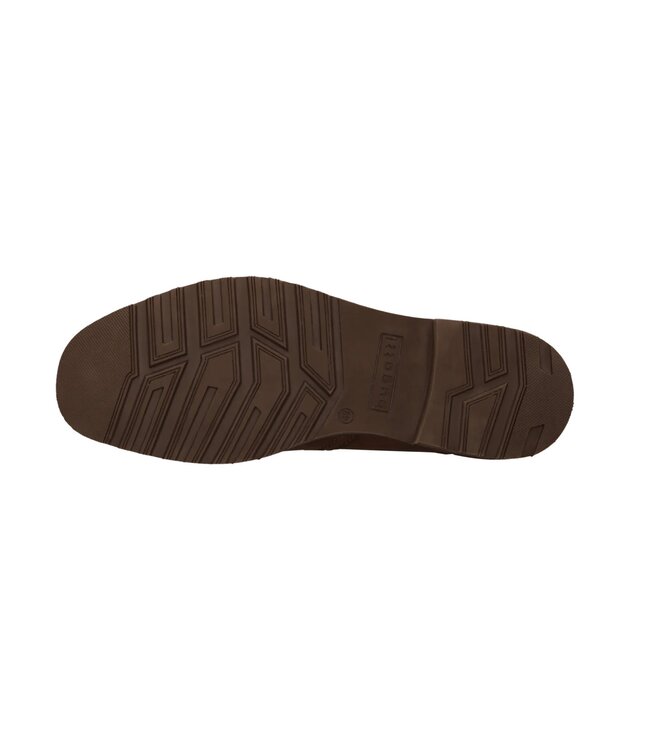 Cognac Side Zip Low Boots
