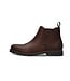 BUGATTI Dark Brown Zippered Chelsea Boots