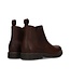 Dark Brown Zippered Chelsea Boots