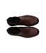 Dark Brown Zippered Chelsea Boots