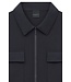 Navy Snap Pocket Overshirt