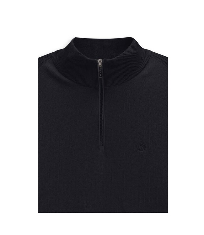 Navy with Tan Trim 1/4 Zip