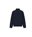 Navy Brown 1/4 Zip with Pocket