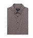Modern Fit Brown Tan Print Shirt