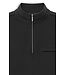 Charcoal Tan Trim 1/4 Zip