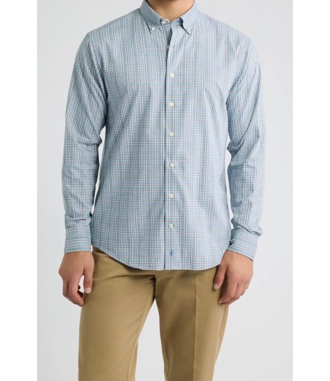 Classic Fit Helious Blue Brunswick Shirt